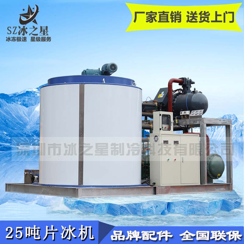 25噸大型工業(yè)片冰機